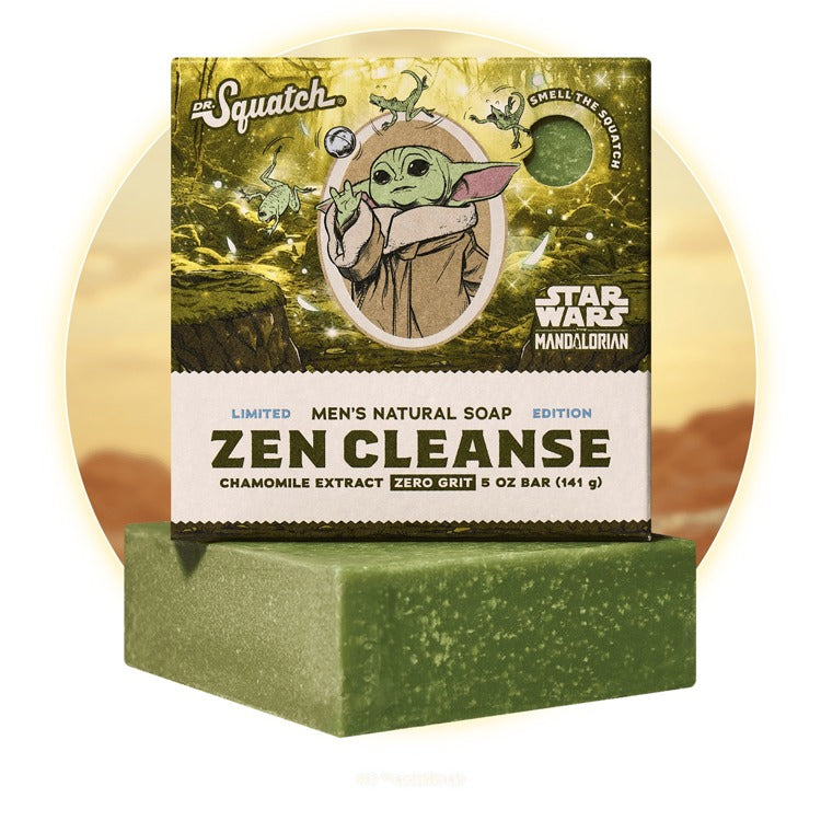 Dr. Squatch Star Wars The Mandalorian Zen Cleanse Bar Soap