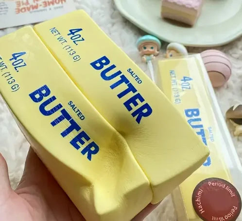 Giant Butter Squishy Toy | Super Slow Rebound Fidget for Stress Relief