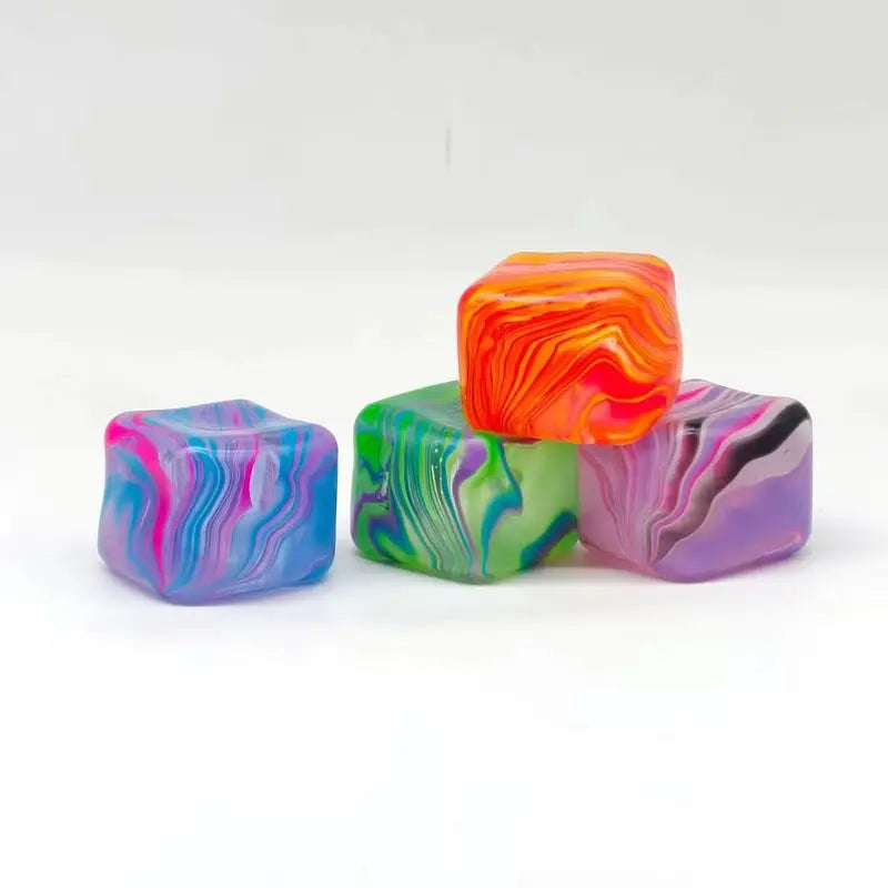 Needoh  Snowflake Ice Cube Malt Sugar Squishy | Blind Box Stress Relief Toy
